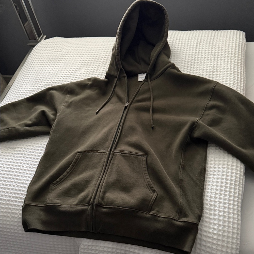 aritzia cozy fleece boyfriend hoodie